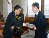 조충휘 사장, 보훈감사패 받아